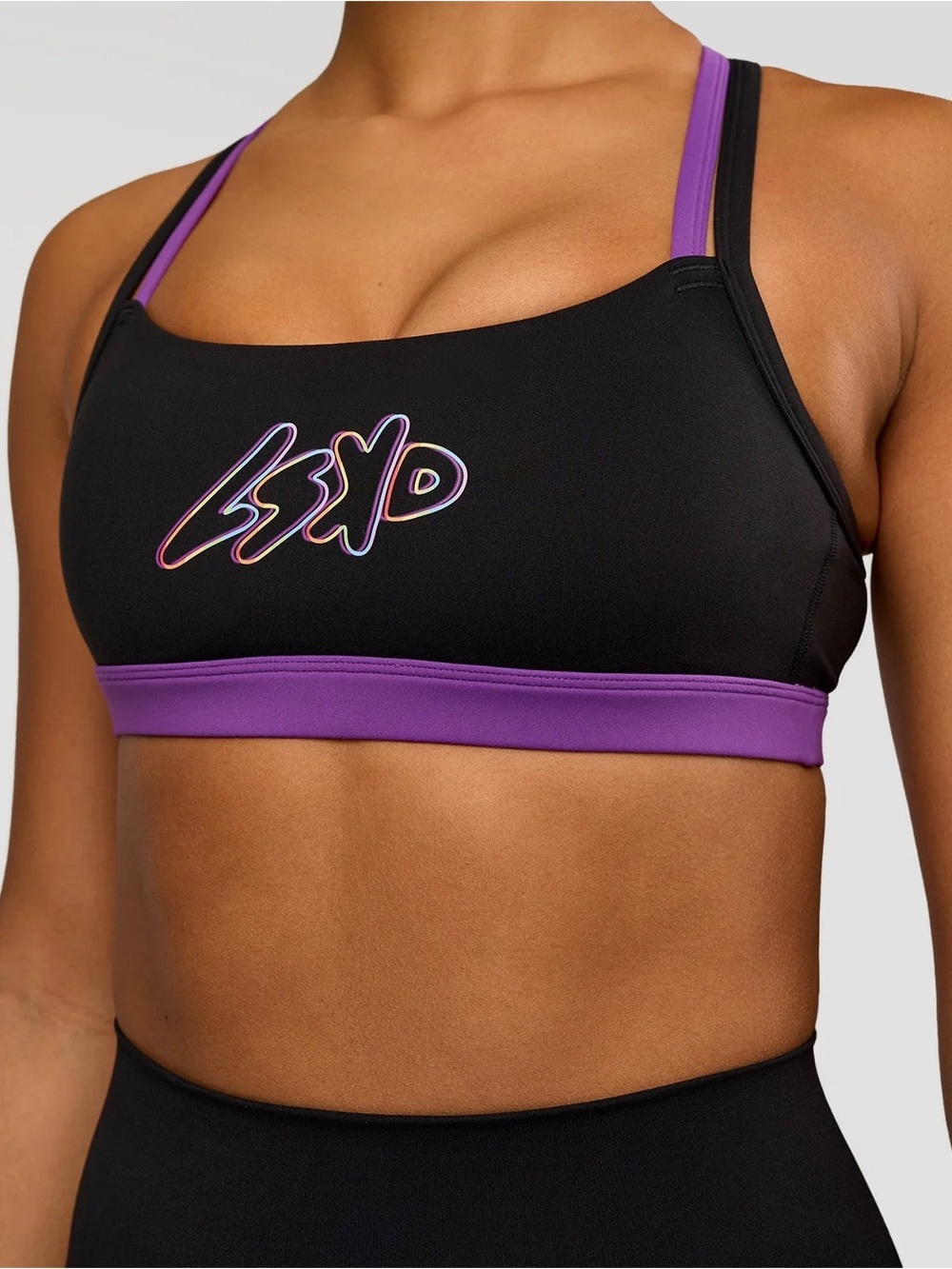 LSKD medium Velocity Graphic Sports Bra - Picture 4 of 4
